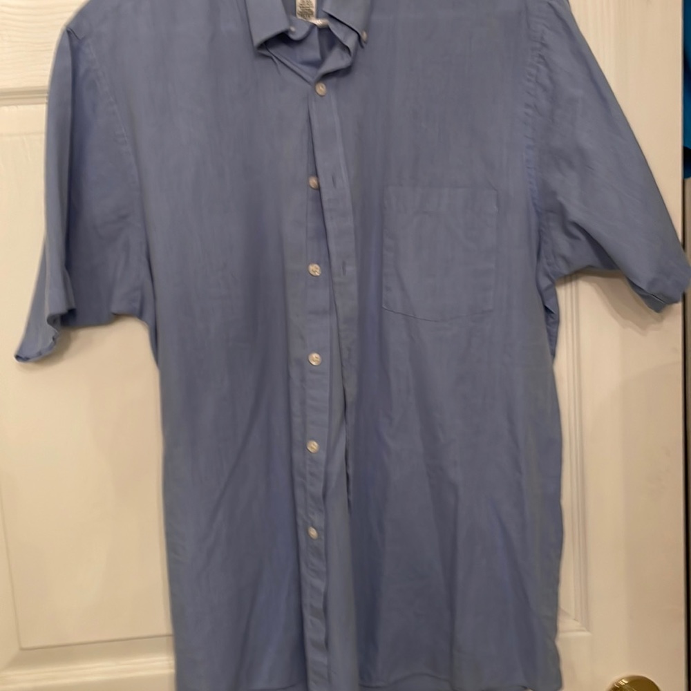 Van heusen regular fit blue dress shirt